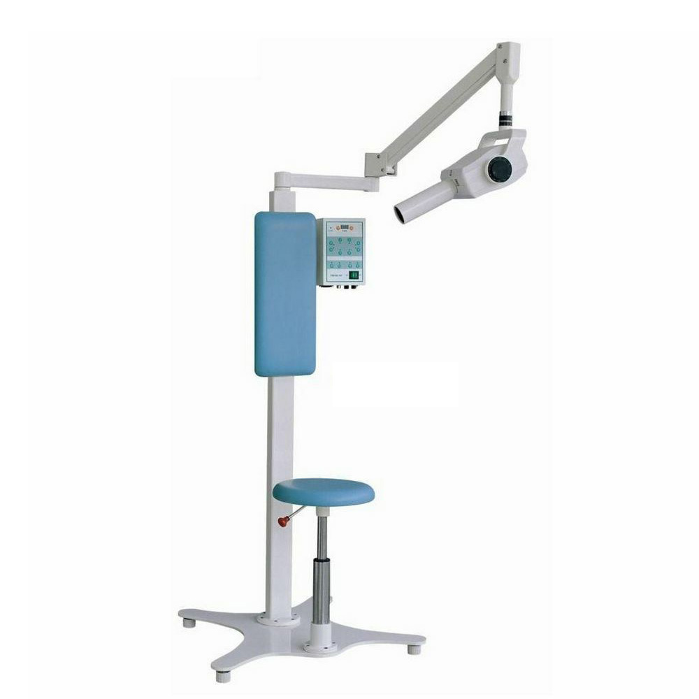 歯科用X線診断照射撮影装置JYF-10D　直立型、椅子付き