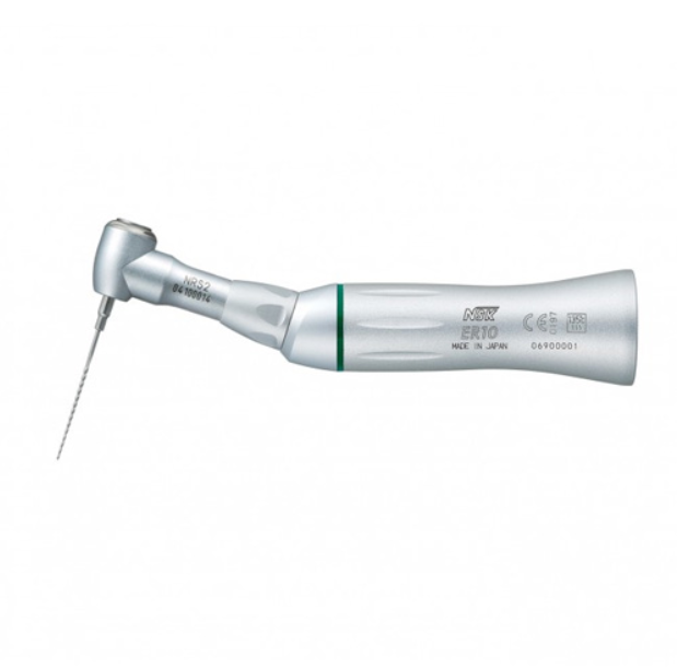 NSK®歯科エンド用コントラアングルハンドピースTEP-ER10（減速10：1、ツイスト60°）