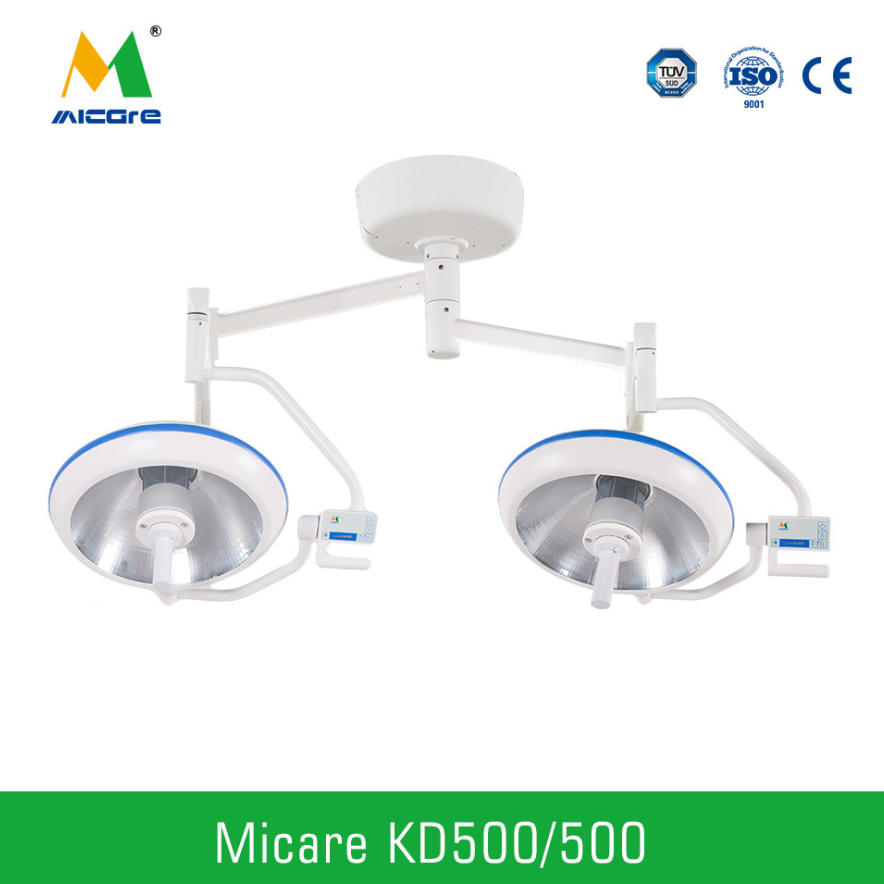 Micare®医療手術用無影灯D500/500　懸垂式