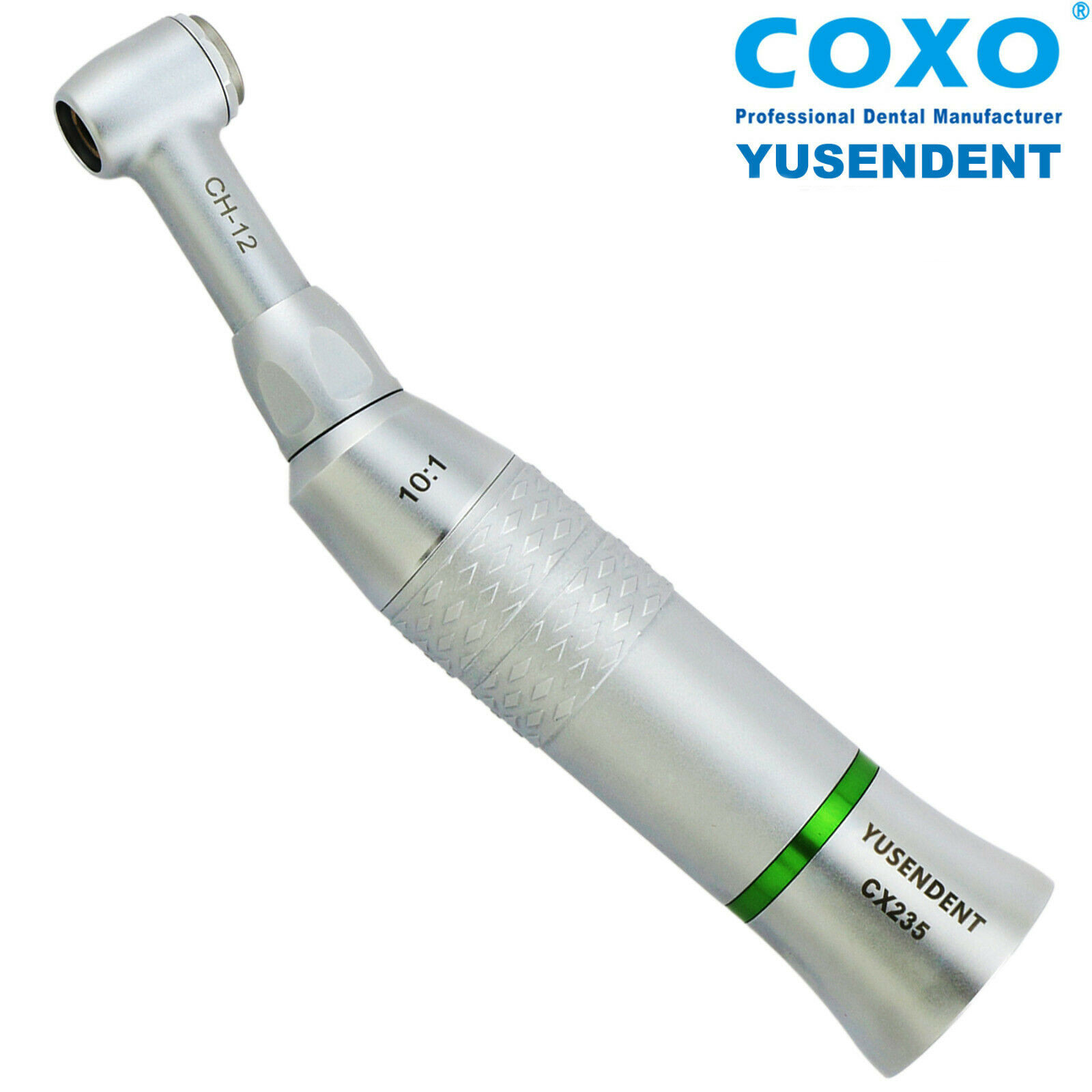 COXO®歯科エンド用コントラアングルCX235C5-12（減速10:1、90°往復運動）