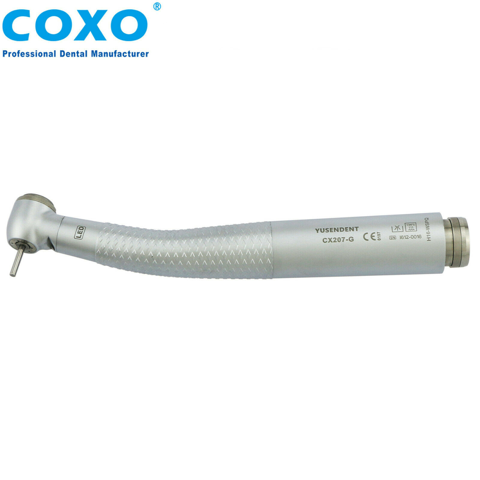 COXO®歯科用ライト付き高速タービンCX207-GW-SP（W&H Roto Quick®とコンパチブル、カップリング無し）