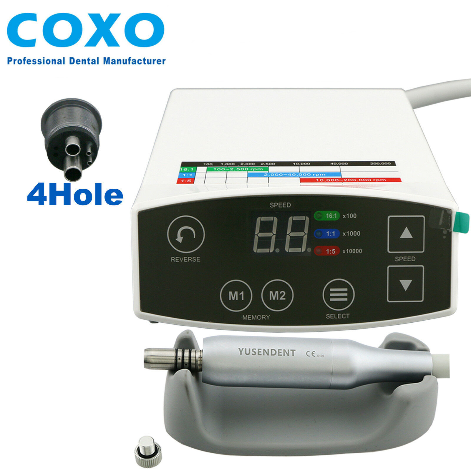 COXO®歯科治療用電動式マイクロモーターシステムC-PUMA