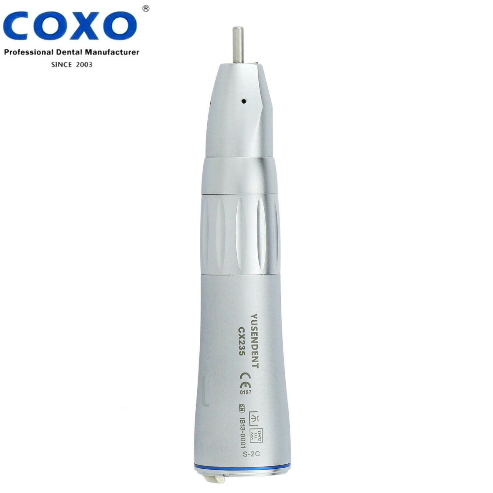 COXO®歯科用ストレートハンドピースCX235-2C（ライト付き、内部注水）