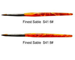 Dental S41 Finest Sable Ceramic Orange Pen