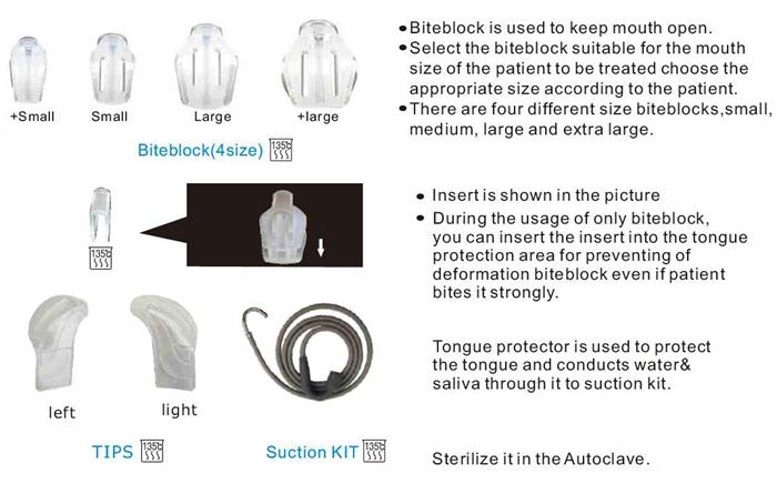 COXO®歯科用口腔内照明器DB-138-部品