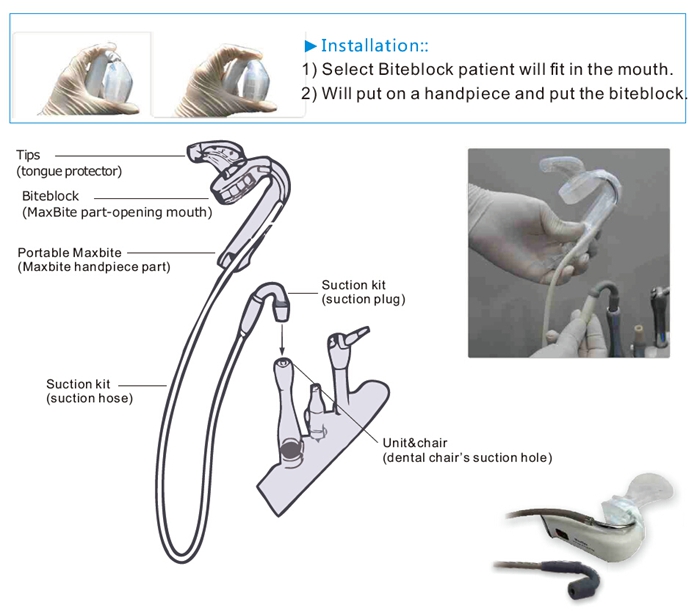 COXO®歯科用口腔内照明器DB-138-バキューム