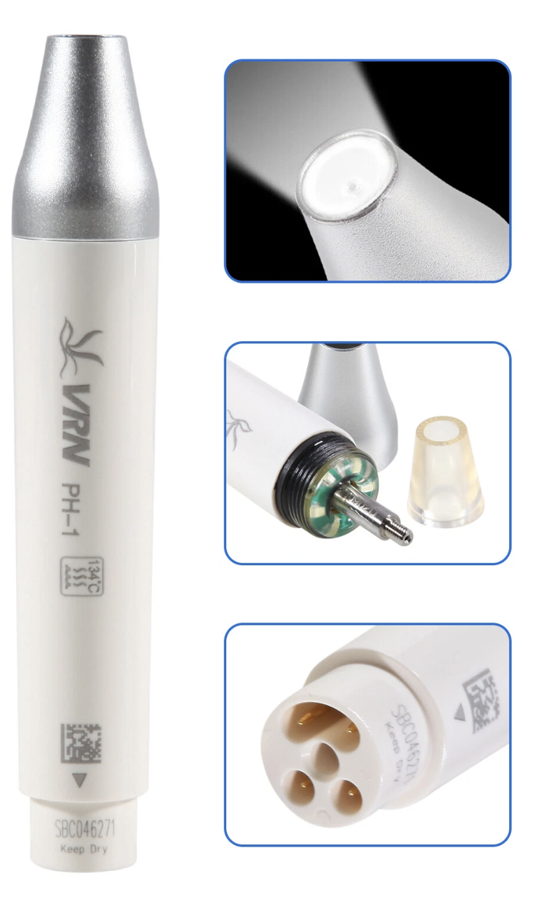 Vrn&reg;超音波スケーラー用ライト付きハンドピースPH-1（EMS/WOODPECKER-UDSと互換）