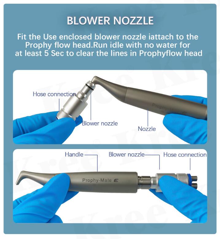 M&Y®歯面清掃エアフローハンドピースMATE-FLOW E