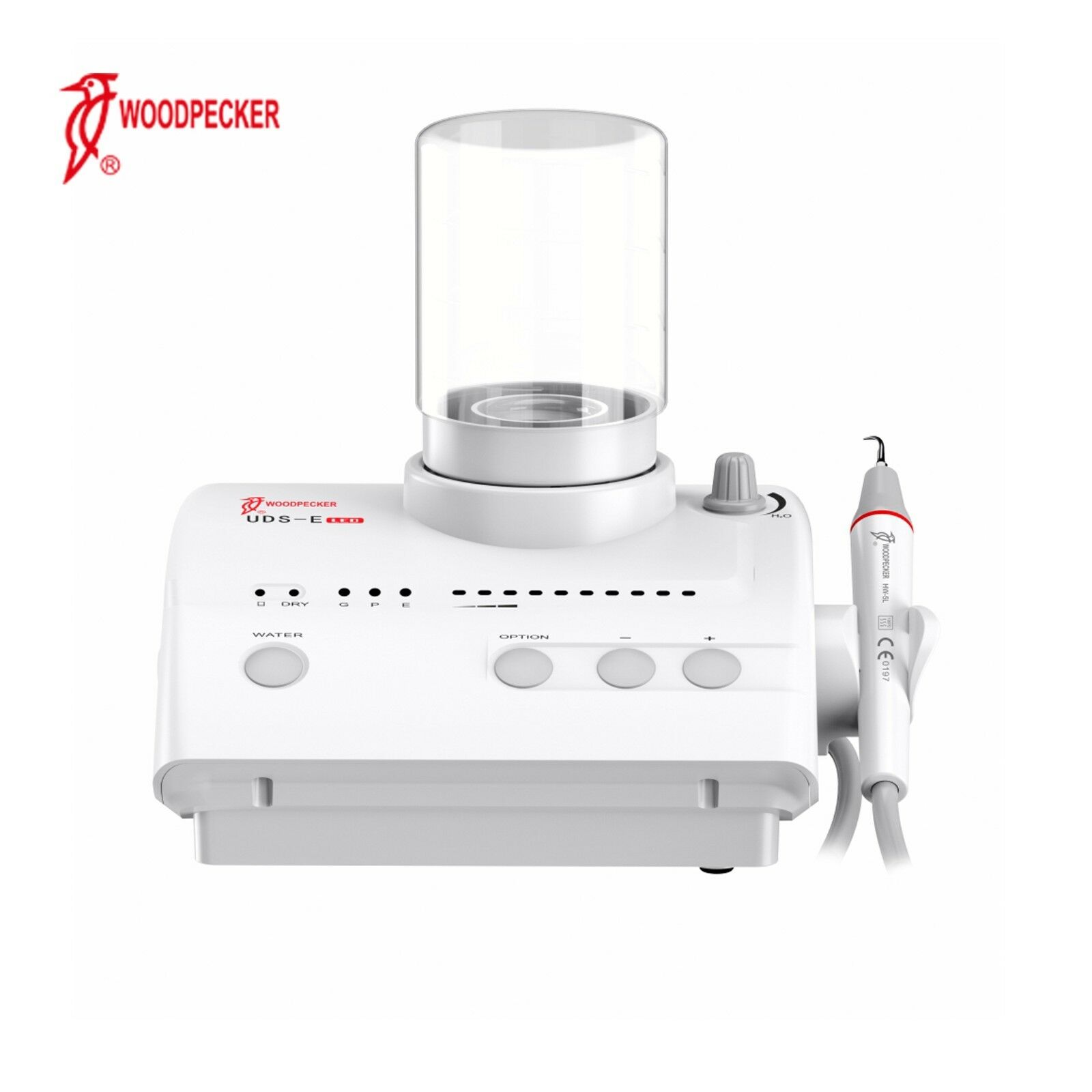 Woodpecker®超音波スケーラー UDS-E LED（ボトル付き）-ボトル付き超 