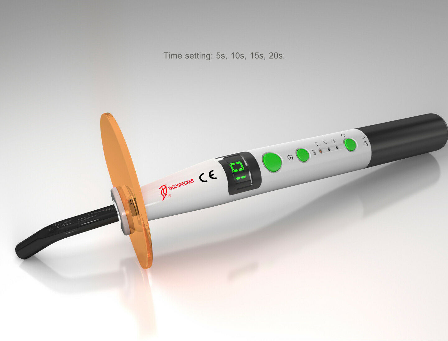 Woodpecker® LED光重合器 光照射器 Cブルーライト-コードレス照射器 