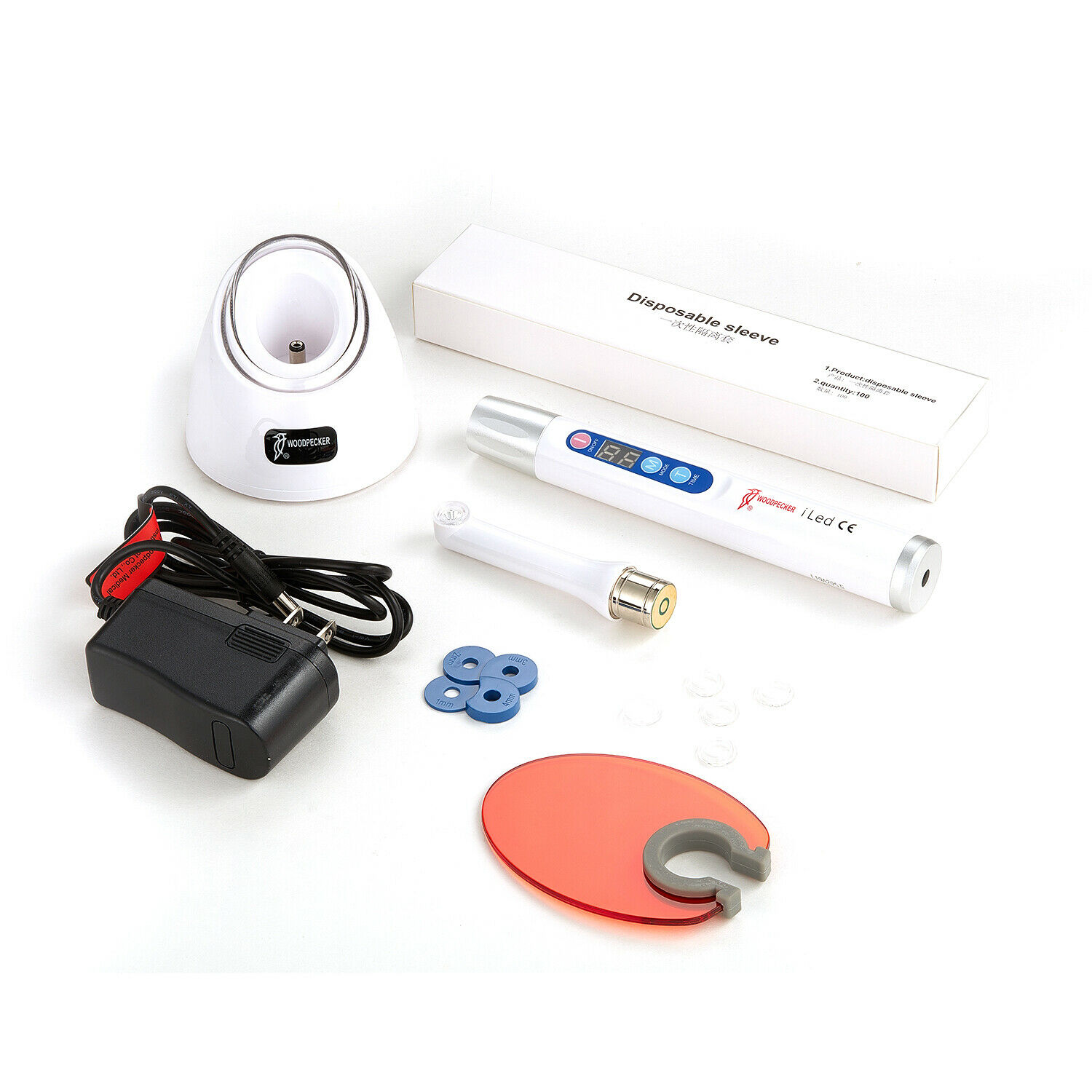 Woodpecker®歯科用LED可視光線照射器iLed-コードレス照射器-article-歯科用LED光重合照射器-article-歯科 院向け-article-歯科用品と歯科機器の通販サイト｜松島歯科通販