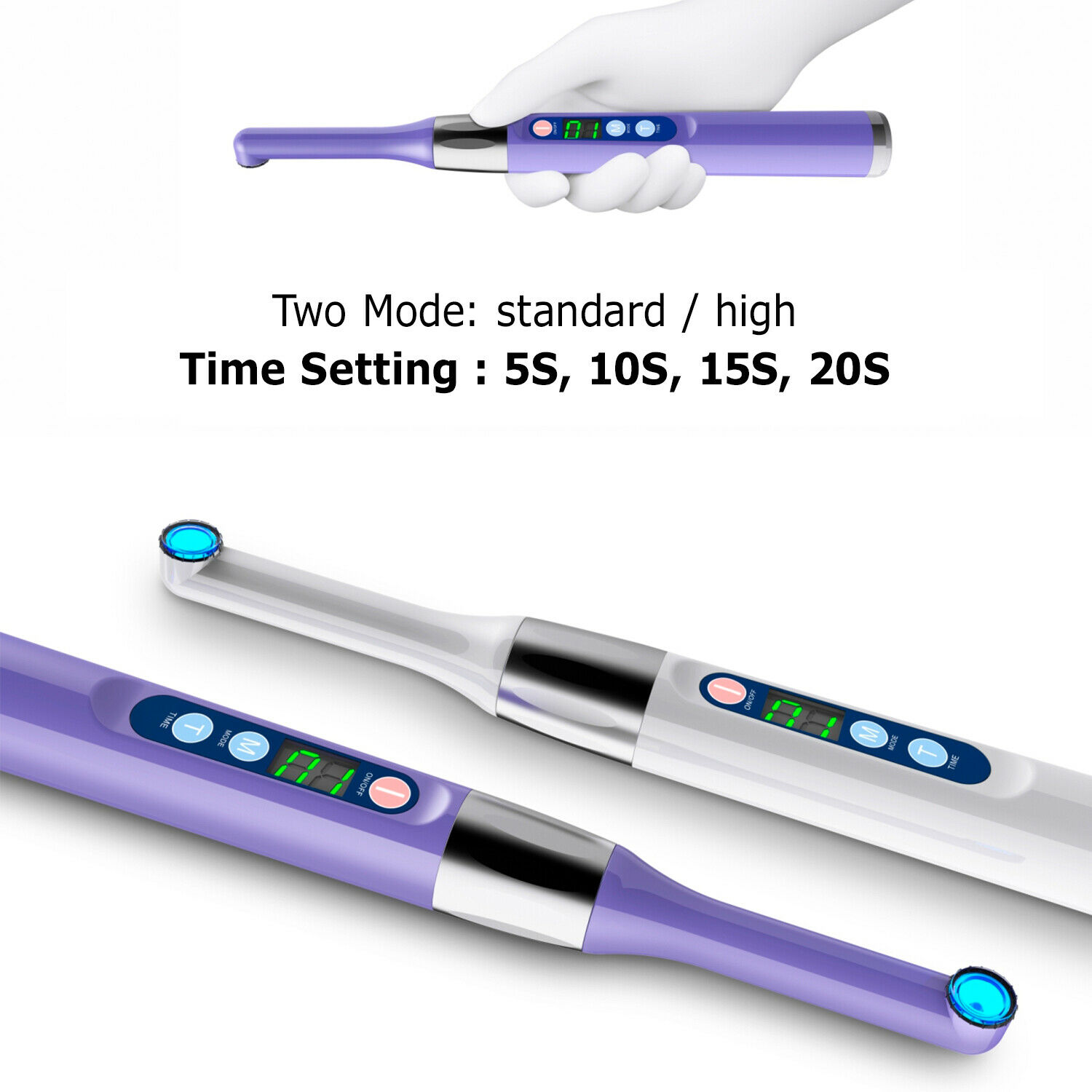 Woodpecker®歯科用LED可視光線照射器iLed-コードレス照射器-歯科用LED 